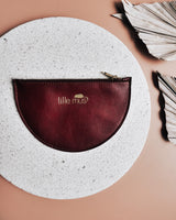 veganes Täschchen Halbmond aus Kunstleder