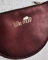 veganes Täschchen Halbmond aus Kunstleder