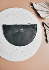 veganes Täschchen Halbmond aus Kunstleder