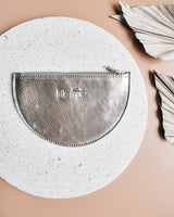 veganes Täschchen Halbmond aus Kunstleder