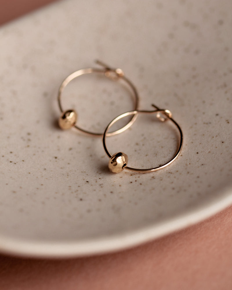 Creolen 'Glanzperle'