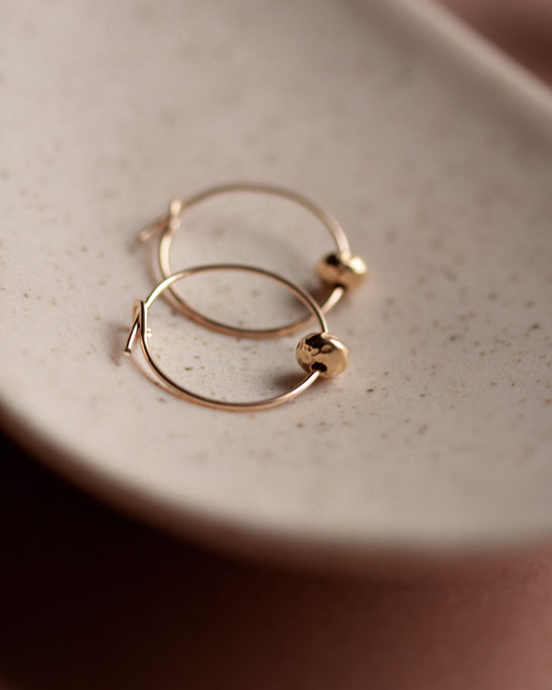 Creolen 'Glanzperle'