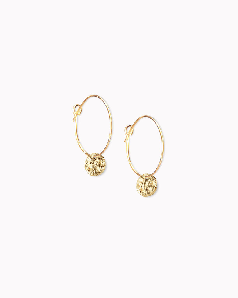 Creolen 'Mondplättchen'