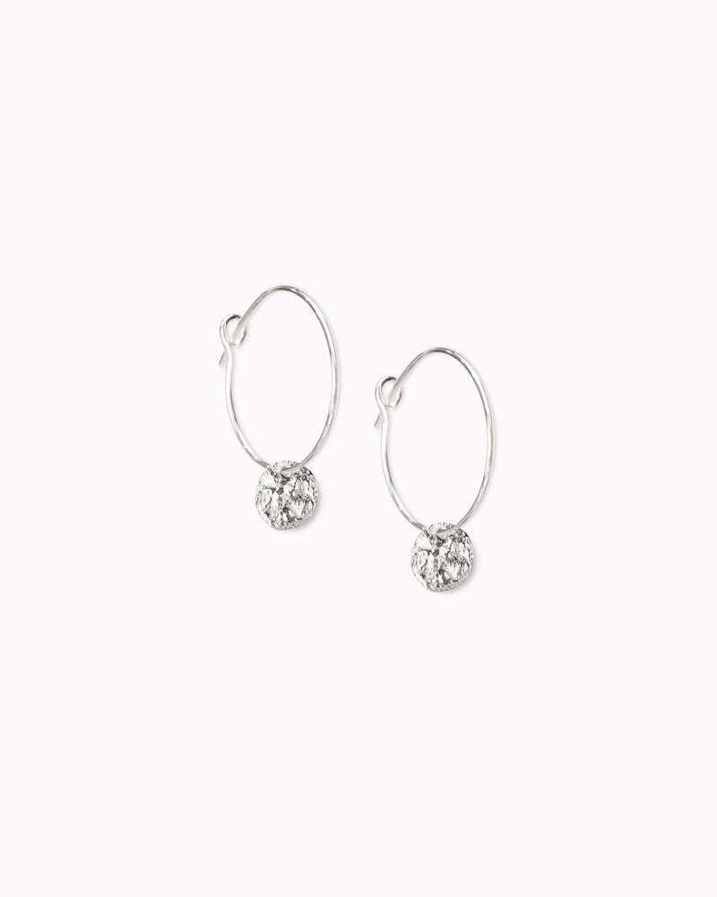 Creolen 'Mondplättchen'