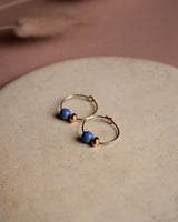 Creolen 'Porzellanperle'