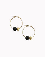 Creolen 'Porzellanperle'