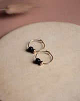 Creolen 'Porzellanperle'