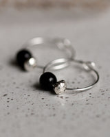 Creolen 'Porzellanperle'