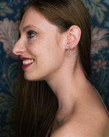 Creolen 'Sonnenplättchen'