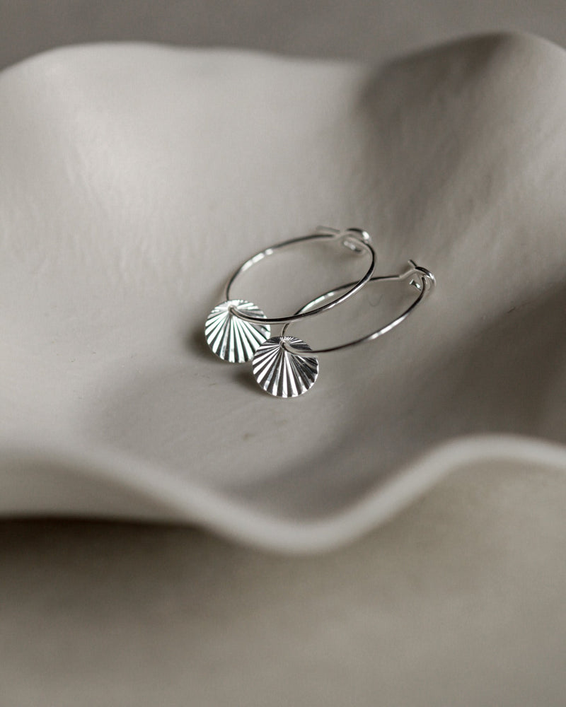 Creolen 'Sonnenplättchen'