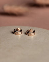 Mini-Creolen 'Streifen'