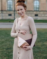 Vegane Umhängetasche 'Gesina' (Beige)