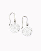 Porzellan-Ohrhänger 'Geo'