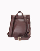 Leder-Rucksack 'Runa' - Bordeaux