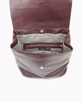 Leder-Rucksack 'Runa' - Bordeaux