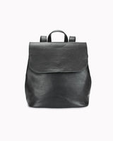 Leder-Rucksack 'Runa' - Schwarz