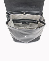 Leder-Rucksack 'Runa' - Schwarz