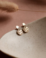 Ohrstecker 'Mondplättchen'